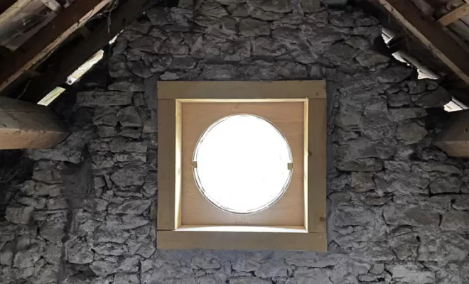 Création d'ouverture, Abrets en Dauphiné, Florent Prost Maçonnerie